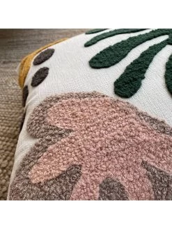 2-delige Set: Kussens "Flores Punch" Crème/meerkleurig - (L)43 X (B)43 Cm -Home Uitgebreid Winkel aberto design 2 delige set kussens flores punch creme meerkleurig l 43 x b 43 cm 5