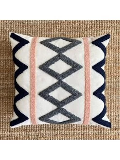 Kussen "Vermont" Crème/grijs/lichtroze - (L)43 X (B)43 Cm 9 Kussen "Vermont" Crème/grijs/lichtroze - (L)43 X (B)43 Cm -Home Uitgebreid Winkel aberto design kussen vermont creme grijs lichtroze l 43 x b 43 cm 2