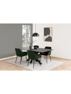 2-delige Set: Eetkamerstoelen "Brooke" Groen - (B)41 X (H)83 X (D)40 Cm -Home Uitgebreid Winkel ac design 2 delige set eetkamerstoelen brooke groen b 41 x h 83 x d 40 cm 8