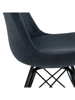 2-delige Set: Eetkamerstoelen "Eris" Zwart - (B)48,5 X (H)85,5 X (D)54 Cm -Home Uitgebreid Winkel ac design 2 delige set eetkamerstoelen eris zwart b 48 5 x h 85 5 x d 54 cm 6