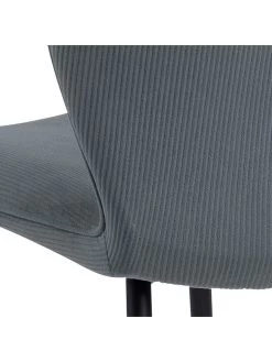 2-delige Set: Eetkamerstoelen "Evelyn" Grijs - (B)43 X (H)82,5 X (D)58,5 Cm -Home Uitgebreid Winkel ac design 2 delige set eetkamerstoelen evelyn grijs b 43 x h 82 5 x d 58 5 cm 4