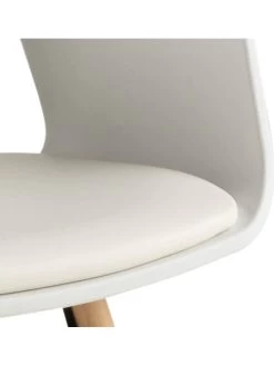 2-delige Set: Eetkamerstoelen "Luna" Wit - (B)51,5 X (H)80,5 X (D)52 Cm -Home Uitgebreid Winkel ac design 2 delige set eetkamerstoelen luna wit b 51 5 x h 80 5 x d 52 cm 3