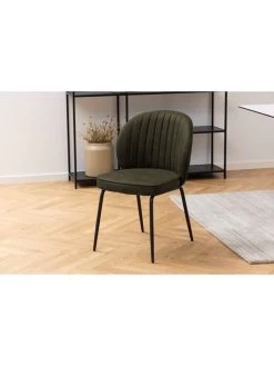 2-delige Set: Eetkamerstoelen "Patricia" Groen - (B)47 X (H)82 X (D)44 Cm -Home Uitgebreid Winkel ac design 2 delige set eetkamerstoelen patricia groen b 47 x h 82 x d 44 cm 8