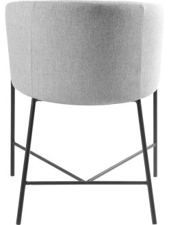 Eetkamerstoel "Nelson" Grijs - (B)56 X (H)76 X (D)54 Cm -Home Uitgebreid Winkel ac design eetkamerstoel nelson grijs b 56 x h 76 x d 54 cm 3