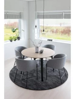 Eetkamerstoel "Nelson" Grijs - (B)56 X (H)76 X (D)54 Cm -Home Uitgebreid Winkel ac design eetkamerstoel nelson grijs b 56 x h 76 x d 54 cm 6