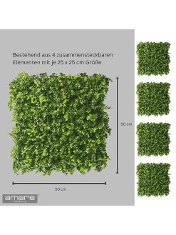 Bladerenmat Groen - (L)50 X (B)50 X (H)8 Cm -Home Uitgebreid Winkel amare bladerenmat groen l 50 x b 50 x h 8 cm 8