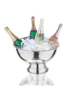 Champagnekoeler Zilverkleurig - (H)24 X Ø 40 Cm