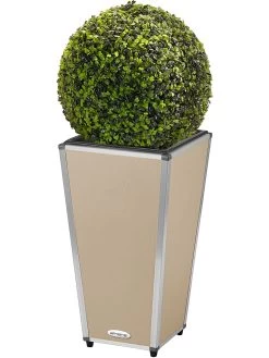 Plantenbak Beige - (B)28 X (H)51 X (D)28 Cm -Home Uitgebreid Winkel amare plantenbak beige b 28 x h 51 x d 28 cm 2
