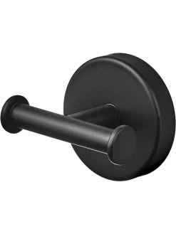 Roestvrijstalen Dubbele Haak Zwart - Ø 5,5 Cm