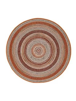 Indoor-/outdoortapijt "Verdi" Oranje/meerkleurig