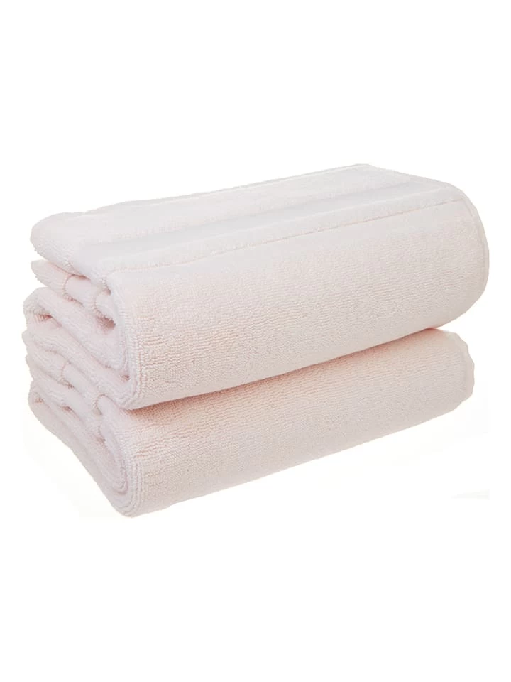 2-delige Set: Premium Badmatten Lichtroze - (L)75 X (B)50 Cm 4 2-delige Set: Premium Badmatten Lichtroze - (L)75 X (B)50 Cm - Afbeelding 2