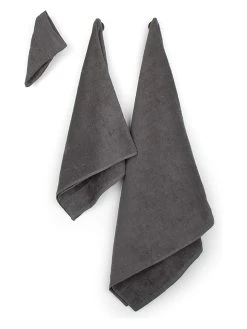 5-delige Handdoekenset Antraciet 9 5-delige Handdoekenset Antraciet -Home Uitgebreid Winkel avance 5 delige handdoekenset antraciet 2