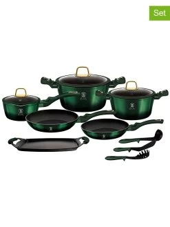12-delige Kookgereiset "Emerald" Groen
