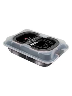 Braadslee Zilverkleurig - (B)36,5 X (D)24,5 Cm