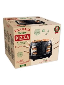 Bestron Pizzaoven "Viva Italia" Zwart -Home Uitgebreid Winkel bestron pizzaoven viva italia zwart 10