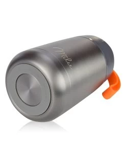 Bialetti Milu Lunchbox-Set Grijs/oranje - 650 Ml -Home Uitgebreid Winkel bialetti milu lunchbox set grijs oranje 650 ml 2