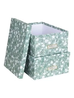 2-delige Set: Opbergboxen "Ulrika" Turquoise -Home Uitgebreid Winkel bigsobox 2 delige set opbergboxen ulrika turquoise 1