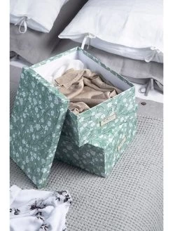 2-delige Set: Opbergboxen "Ulrika" Turquoise -Home Uitgebreid Winkel bigsobox 2 delige set opbergboxen ulrika turquoise 2