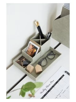 4-delige Set: Desktop-organizer "Lena" Beige -Home Uitgebreid Winkel bigsobox 4 delige set desktop organizer lena beige 8