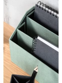 Organizer "Hector" Groen - (B)33 X (H)22,5 X (D)15,5 Cm -Home Uitgebreid Winkel bigsobox organizer hector groen b 33 x h 22 5 x d 15 5 cm 5