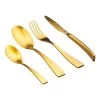 BJÖRN 24-delige Roestvrijstalen Bestekset "Sven" Goudkleurig -Home Uitgebreid Winkel bjorn 24 delige roestvrijstalen bestekset sven goudkleurig