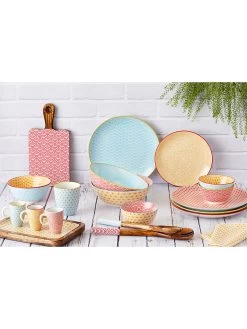 BJÖRN 6-delige Set: Espressokoppen "Color Swirl" Rood - 90 Ml -Home Uitgebreid Winkel bjorn 6 delige set espressokoppen color swirl rood 90 ml 4