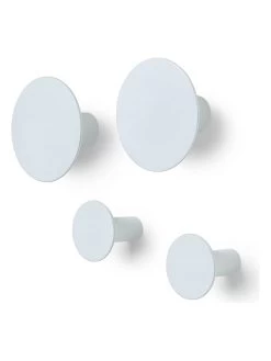 Blomus 4-delige Set: Wandhaken Wit