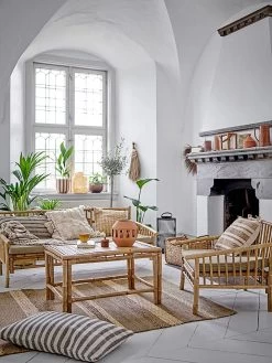 Bloomingville Salontafel "Sole" Naturel - (B)90 X (H)50 X (D)60 Cm -Home Uitgebreid Winkel bloomingville salontafel sole naturel b 90 x h 50 x d 60 cm 6