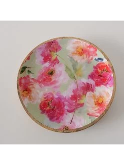 2-delige Set: Borden "Karella" Roze/naturel - Ø 22 Cm -Home Uitgebreid Winkel boltze 2 delige set borden karella roze naturel o 22 cm 3