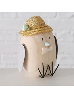 2-delige Set: Decoratieve Figuren "Vogel" Naturel - (H)11 X Ø 8 Cm -Home Uitgebreid Winkel boltze 2 delige set decoratieve figuren vogel naturel h 11 x o 8 cm 2