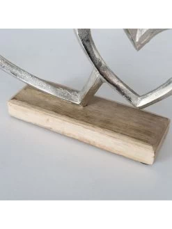 2-delige Set: Decoratieve Objecten "Miora" Naturel/zilverkleurig -Home Uitgebreid Winkel boltze 2 delige set decoratieve objecten miora naturel zilverkleurig 2