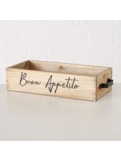 2-delige Set: Dienbladen "Cucina" Naturel -Home Uitgebreid Winkel boltze 2 delige set dienbladen cucina naturel 3