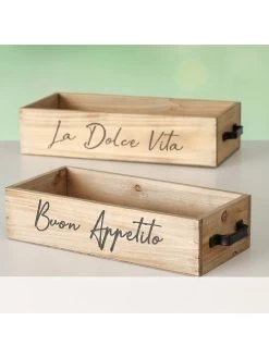 2-delige Set: Dienbladen "Cucina" Naturel -Home Uitgebreid Winkel boltze 2 delige set dienbladen cucina naturel 4