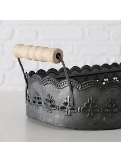 2-delige Set: Dienbladen "Marvel" Donkergrijs -Home Uitgebreid Winkel boltze 2 delige set dienbladen marvel donkergrijs 4