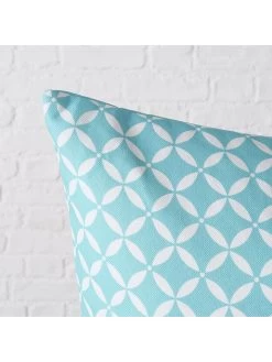 2-delige Set: Kussen "Goma" Lichtblauw/geel - (L)45 X (B)45 Cm -Home Uitgebreid Winkel boltze 2 delige set kussen goma lichtblauw geel l 45 x b 45 cm 3