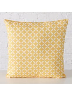 2-delige Set: Kussen "Goma" Lichtblauw/geel - (L)45 X (B)45 Cm -Home Uitgebreid Winkel boltze 2 delige set kussen goma lichtblauw geel l 45 x b 45 cm 4