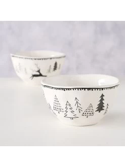 2-delige Set: Mueslikommen "Madalyn" Wit - Ø 15 Cm -Home Uitgebreid Winkel boltze 2 delige set mueslikommen madalyn wit o 15 cm 5