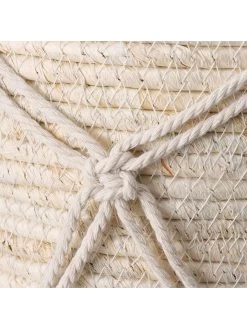 2-delige Set: Plantenmanden "Riseva" Crème -Home Uitgebreid Winkel boltze 2 delige set plantenmanden riseva creme 4