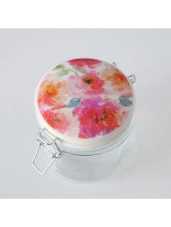 2-delige Set: Voorraadglazen "Karella" Roze - 450 Ml -Home Uitgebreid Winkel boltze 2 delige set voorraadglazen karella roze 450 ml 2