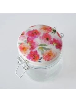 2-delige Set: Voorraadglazen "Karella" Roze - 450 Ml -Home Uitgebreid Winkel boltze 2 delige set voorraadglazen karella roze 450 ml 3