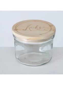 2-delige Set: Voorraadglazen Lichtbruin - 500 Ml -Home Uitgebreid Winkel boltze 2 delige set voorraadglazen lichtbruin 500 ml 2