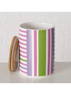 2-delige Set: Voorraadpotten "Future" Meerkleurig - (H)16 X Ø 12 Cm -Home Uitgebreid Winkel boltze 2 delige set voorraadpotten future meerkleurig h 16 x o 12 cm 2