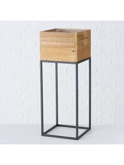 3-delige Set: Bloempotten "Peyo" Naturel/zwart -Home Uitgebreid Winkel boltze 3 delige set bloempotten peyo naturel zwart 4