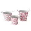 3-delige Set: Bloempotten "Roselia" Wit/roze -Home Uitgebreid Winkel boltze 3 delige set bloempotten roselia wit roze
