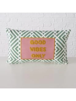 3-delige Set: Kussens "Positivity" Meerkleurig - (L)50 X (B)30 Cm -Home Uitgebreid Winkel boltze 3 delige set kussens positivity meerkleurig l 50 x b 30 cm 1