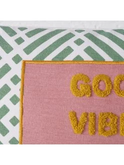 3-delige Set: Kussens "Positivity" Meerkleurig - (L)50 X (B)30 Cm -Home Uitgebreid Winkel boltze 3 delige set kussens positivity meerkleurig l 50 x b 30 cm 2