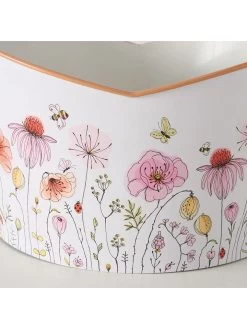 3-delige Set: Plantenpotten "Babette" Wit/meerkleurig -Home Uitgebreid Winkel boltze 3 delige set plantenpotten babette wit meerkleurig 2