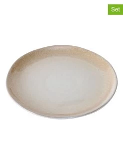 6-delige Set: Ontbijtborden "Antigua" Beige - Ø 21 Cm