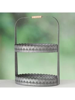 Etagère "Marvel" Grijs - (H)53 Cm -Home Uitgebreid Winkel boltze etagere marvel grijs h 53 cm 4