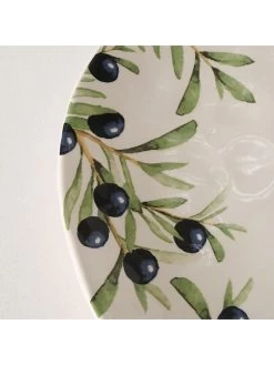 Serveerbord "Olivia" Wit - (L)39 X (B)31 Cm -Home Uitgebreid Winkel boltze serveerbord olivia wit l 39 x b 31 cm 2